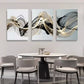 3pcs Abstract Ribbon Painting Canvas Framed 40x60cm - High Quality Print 100% Australian Made Wall Canvas Ready to Hang
