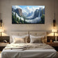 Clouds In The Valley Wall Art Canvas Office Home Room Framed 80x45cm