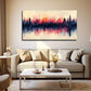 Modern Cityscape Perfect Wall Art Canvas Office Home Room Framed 80x45cm