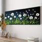 3pcs Dandelion Flower White Nature Perfect Wall Art Set Canvas Framed 40x60cm - High Quality Print 100% Australian Made Wall Canvas Ready to Hang