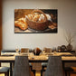 Seductive Bread Suitable Wall Art Canvas Office Home Room Framed 120x60cm