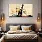 Colorful Splash Patterns Wall Art Canvas Office Home Room Framed 80x45cm