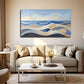 Modern Desert Landscape Wall Art Canvas Office Home Room Framed 80x45cm