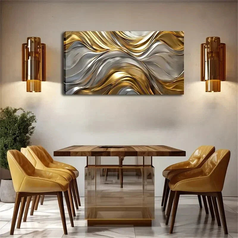 Showing Artistic Effect Through Wall Art Canvas Office Home Room Framed 120x60cm