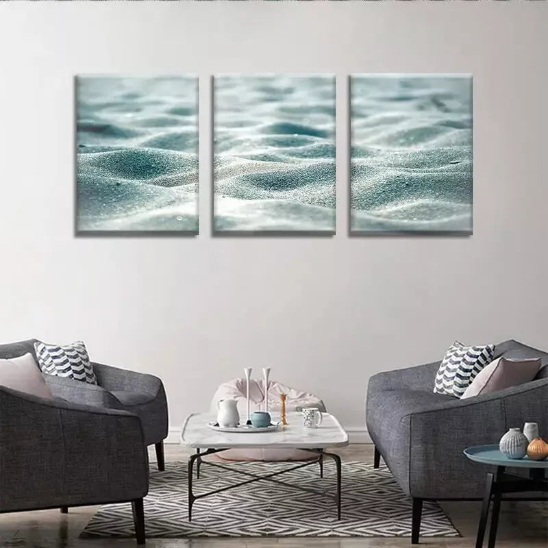 3pcs Beach Canvas Framed 40x60cm - High Quality Print 100% Australian Made Wall Canvas Ready to Hang