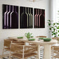 3pcs Alcohol Art Wine Bottles Painted Abstract Wall Art Set Canvas Framed 40x60cm - High Quality Print 100% Australian Made Wall Canvas Ready to Hang