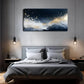 White & Golden Interweaving Wall Art canvas office home room framed 120x60cm