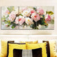 3pcs Rose Oil Painting Beauty Light Perfect Wall Art Set Canvas Framed 40x60cm - High Quality Print 100% Australian Made Wall Canvas Ready to Hang