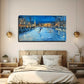 Speed Skating Creative Wall Art Canvas Office Home Room Framed 120x60cm
