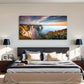 Entreat Normandie Seaside Wall Art Canvas Office Home Room Framed 120x60cm