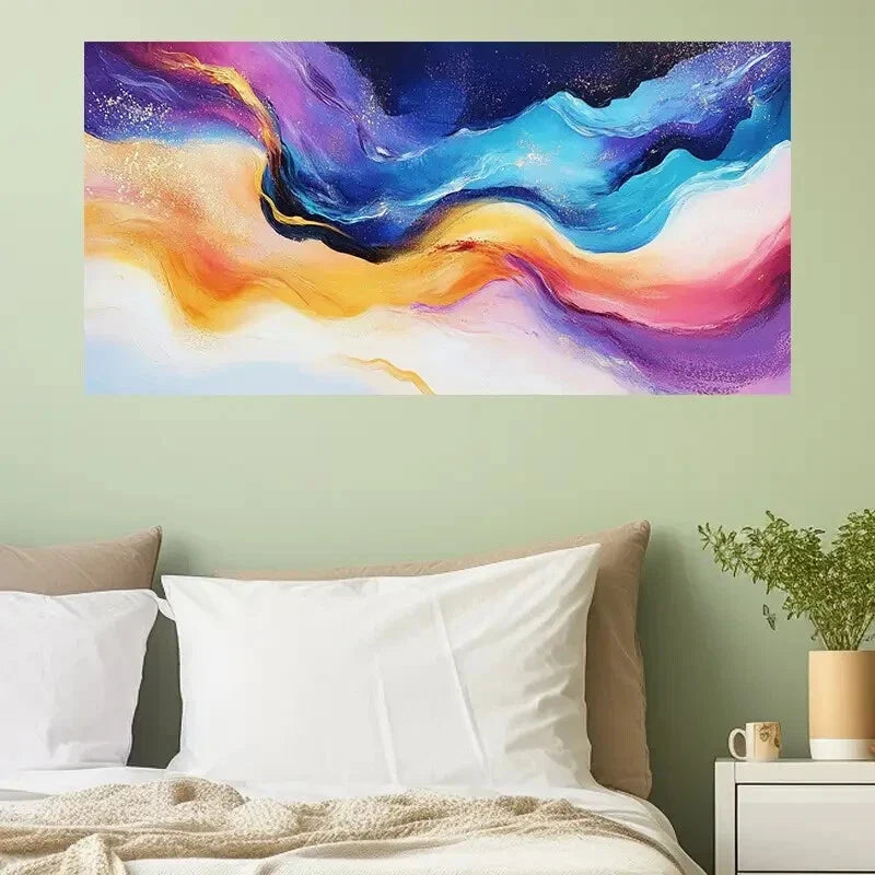Abstract Modern Colorful Décor Wall Art Canvas Office Home Room Framed 120x60cm