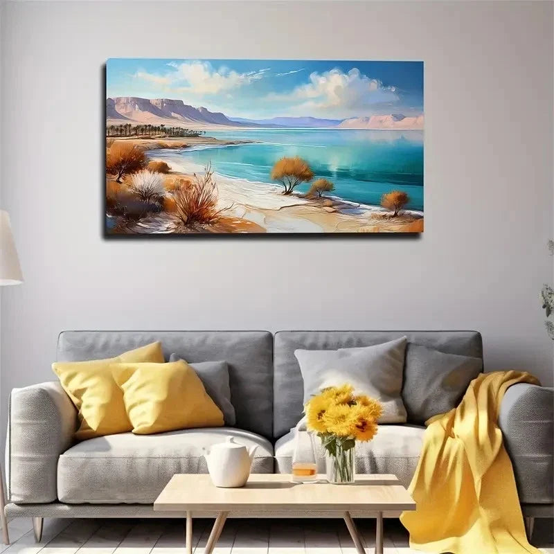 Fantasy Ocean Unforgettable Wall Art Canvas Office Home Room Framed 120x60cm
