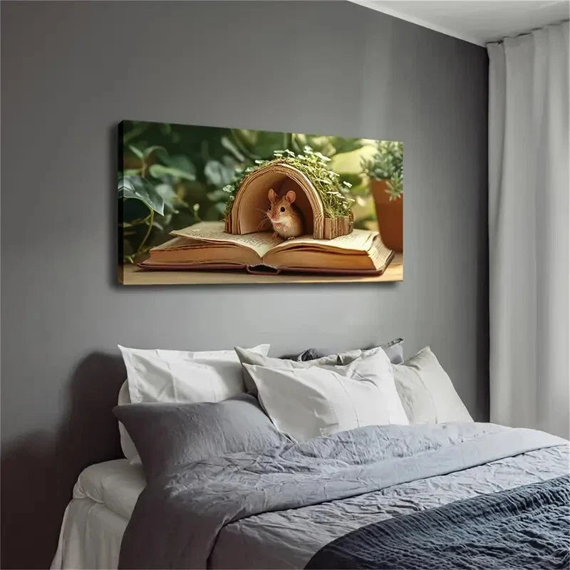 The Ceiling Of A Hamster's Wall Art Canvas Office Home Room Framed 120x60cm