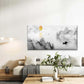 Black and White Mountain Lake Wall Art Canvas Office Home Room Framed 120x60cm