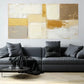 Chic Minimalist Square Abstract Wall Art Canvas Office Home Room Framed 120x60cm