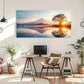 Japan Mount Fuji Beautiful Wall Art Canvas Office Home Room Framed 120x60cm