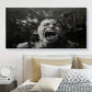 Dramatic Screaming Woman Wall Art Canvas Office Home Room Framed 120x60cm