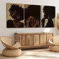 3pcs Modern Art Luxurious Stylish Glamour Figure Wall Art Set Canvas Framed 40x60cm - High Quality Print 100% Australian Made Wall Canvas Ready to Hang