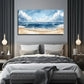 Beach Sunset Modern Wall Art Canvas Office Home Room Framed 120x60cm