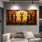 Mysterious Sphinx Riddle Design Wall Art Canvas Office Home Room Framed 120x60cm