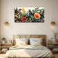 Vibrant Orange Red Yellow Green Wall Art Canvas Office Home Room Framed 120x60cm