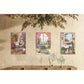 3pcs Farmhouse Rustic Vintage Style Metal Print Ready to Hang Art