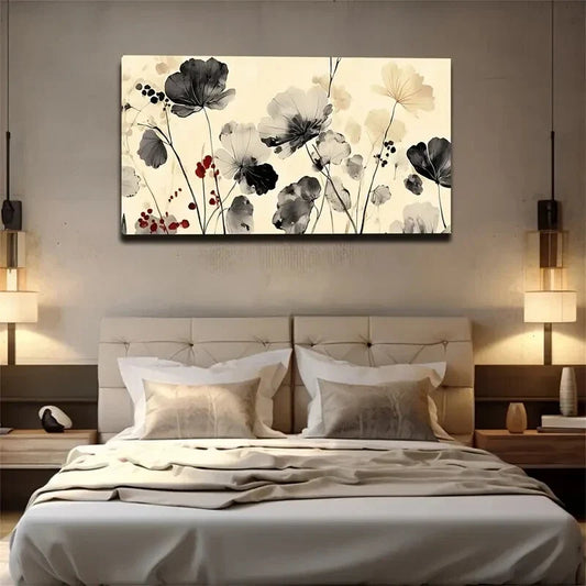 Features Various Forms Wall Art canvas office home room framed 120x60cm