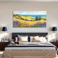 Vibrant Autumn Landscape Sea Wall Art Canvas Office Home Room Framed 120x60cm
