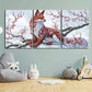 3pcs Farmhouse Greenery Accents Metal Print Ready to Hang Art