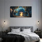 A Bright Light Shining Through Wall Art Canvas Office Home Room Framed 120x60cm