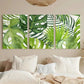 3pcs Banana Leaf Tropical Leaves Metal Print Ready to Hang Art