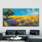 Colorful Meadow & Tree Field Wall Art Canvas Office Home Room Framed 120x60cm