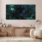 Leopard Contemporary Wildlife Wall Art Canvas Office Home Room Framed 80x45cm