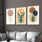 3pcs Modern Abstract Boho Style Wall Art Set Canvas Framed 40x60cm - High Quality Print 100% Australian Made Wall Canvas Ready to Hang