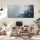 Monochrome Palette with Texture Wall Art Canvas Office Home Room Framed 120x60cm