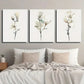 3pcs Graceful Magnolia Branches Wall Art Set Canvas Framed 40x60cm - High Quality Print 100% Australian Made Wall Canvas Ready to Hang
