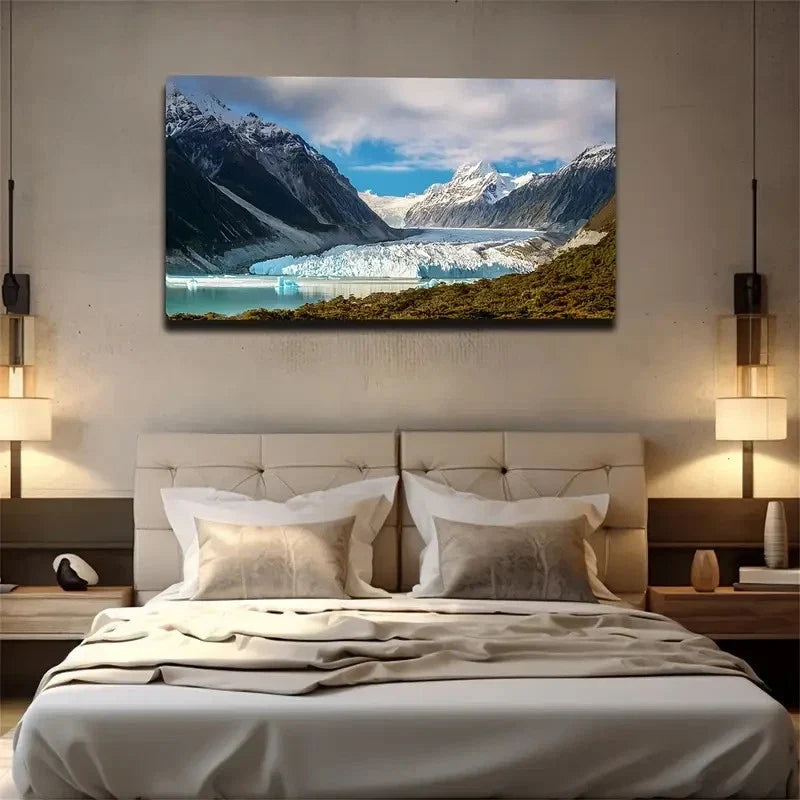 Stunning Landscape Perfect Wall Art Canvas Office Home Room Framed 80x45cm