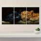 3pcs Green Fairy with Roses & Absinthe Metal Print Ready to Hang Art