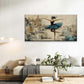 Ballerina Dancer Wall Art Canvas Office Home Room Framed 120x60cm