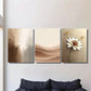 3pcs Luxury Modern Abstract Metal Print Ready to Hang Art