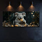 3pcs Koala Mooncake Decoration Wall Art Set Canvas Framed 40x60cm - High Quality Print 100% Australian Made Wall Canvas Ready to Hang