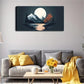 Snow-Capped Mountains Calm Wall Art Canvas Office Home Room Framed 120x60cm