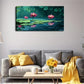 Several Bright Pink for Lotus Wall Art Canvas Office Home Room Framed 120x60cm