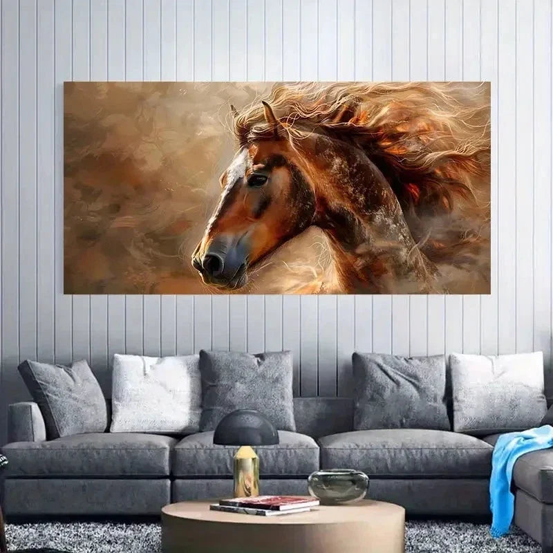 Vibrant Colors Dynamic Decor Wall Art Canvas Office Home Room Framed 120x60cm