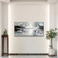 Featuring Abstract Expressionis Wall Art Canvas Office Home Room Framed 80x45cm