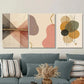 3pcs Modern Abstract Geometric Shapes & Golden Wall Art Set Canvas Framed 40x60cm - High Quality Print 100% Australian Made Wall Canvas Ready to Hang
