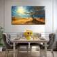 Desert Sun Wilted Perfect Wall Art Canvas Office Home Room Framed 80x45cm