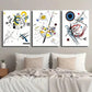 3pcs Wassily Kandinsky Geometric Abstract Wall Art Set Canvas Framed 40x60cm - High Quality Print 100% Australian Made Wall Canvas Ready to Hang