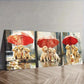 3pcs Labrador Retriever Puppies Cute Perfect Wall Art Set Canvas Framed 40x60cm - High Quality Print 100% Australian Made Wall Canvas Ready to Hang