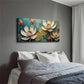 Lotus Flowers Have Blooming Wall Art Canvas Office Home Room Framed 120x60cm